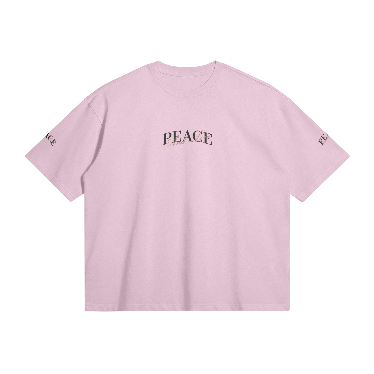 Peace&Love -front/back/sleeves