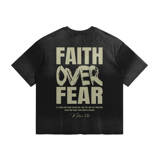 Faith over fear - back