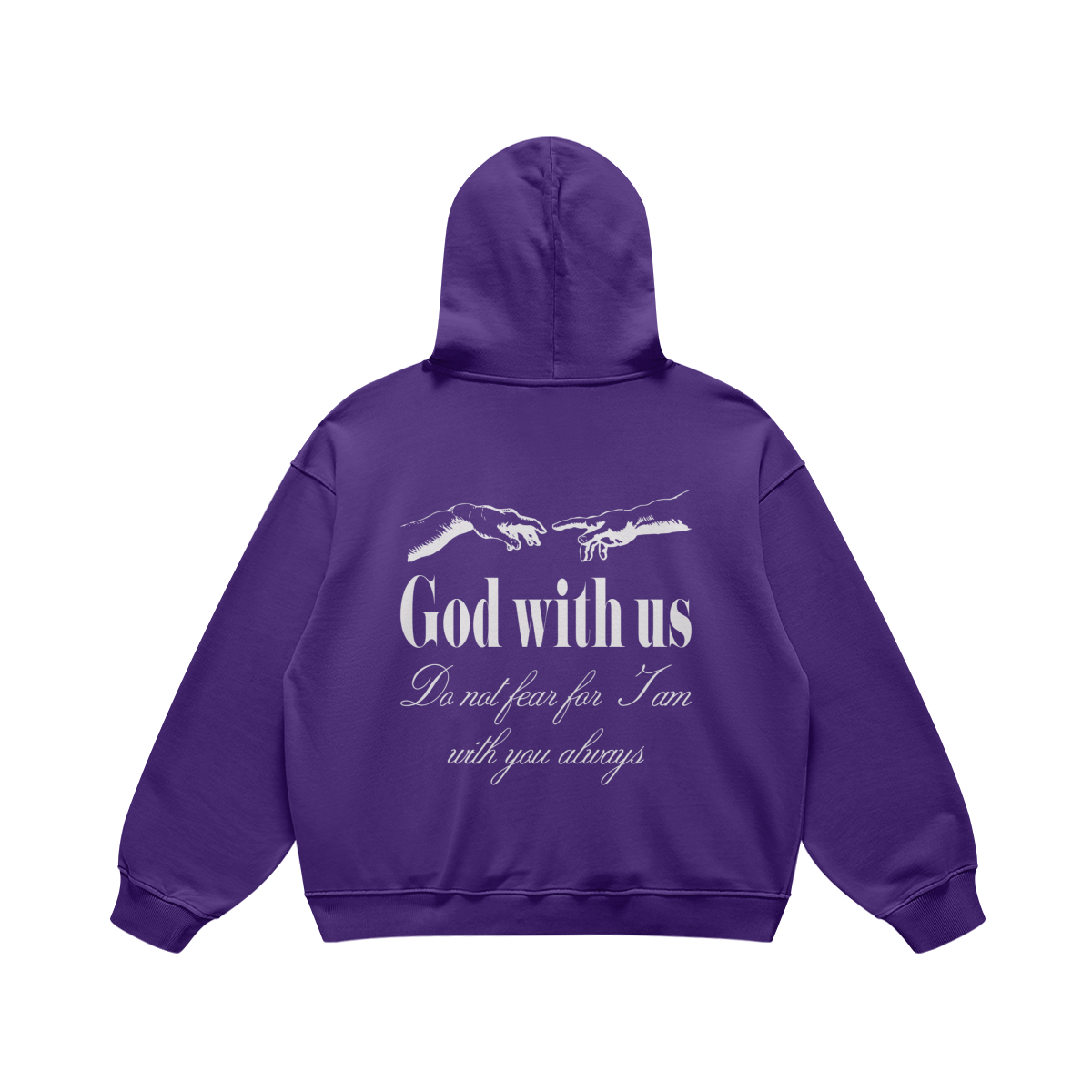 God with us - back