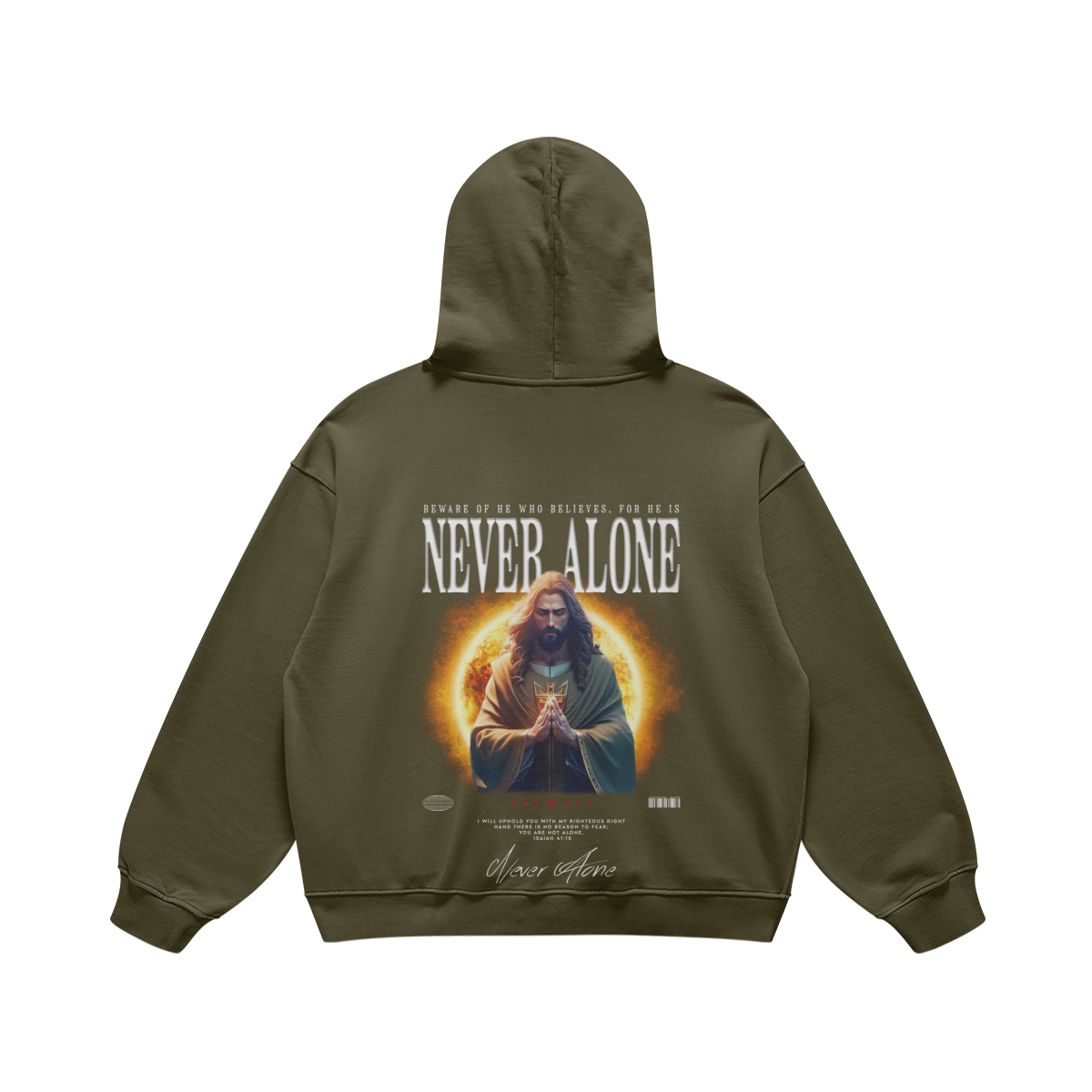 Never Alone - back