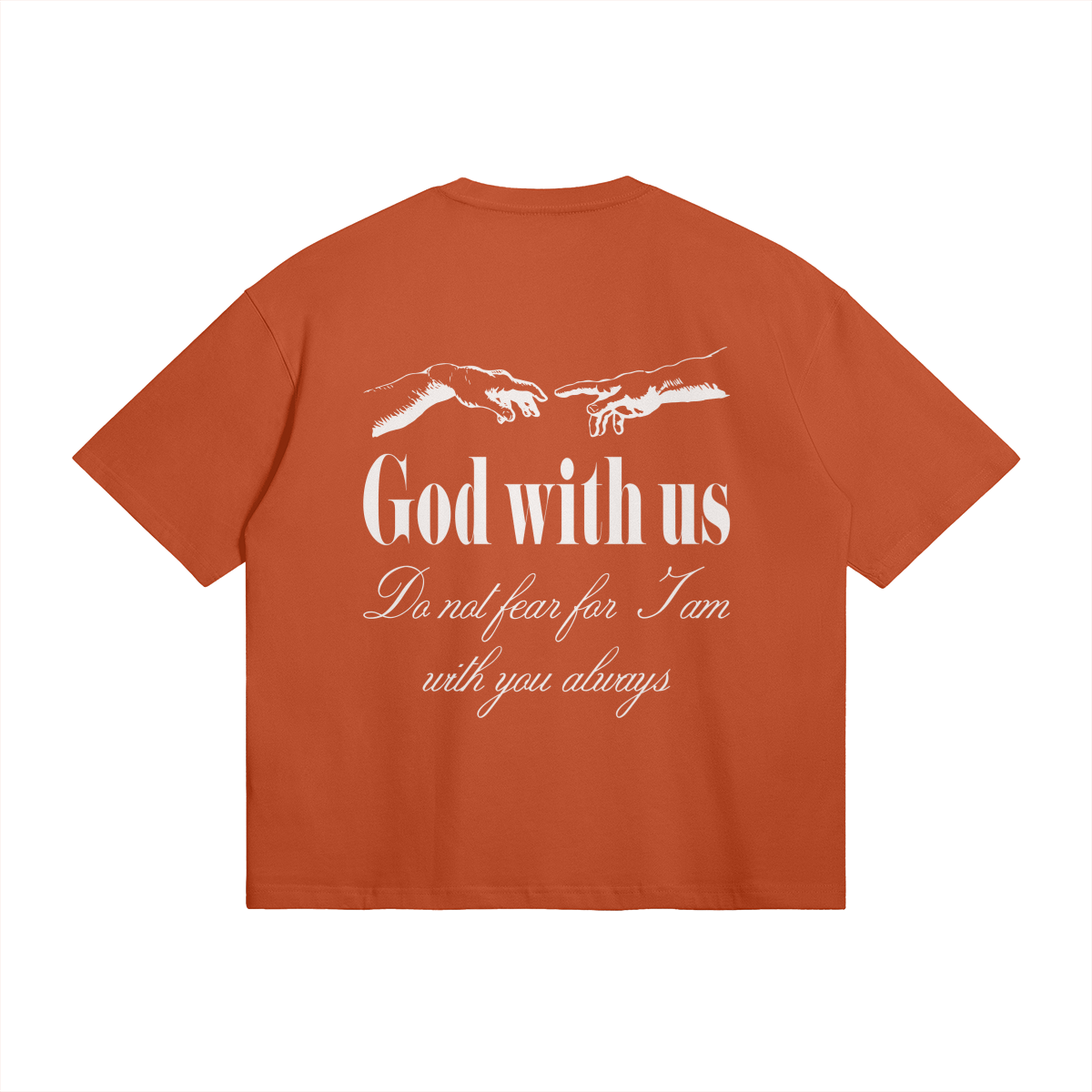 God with us - back