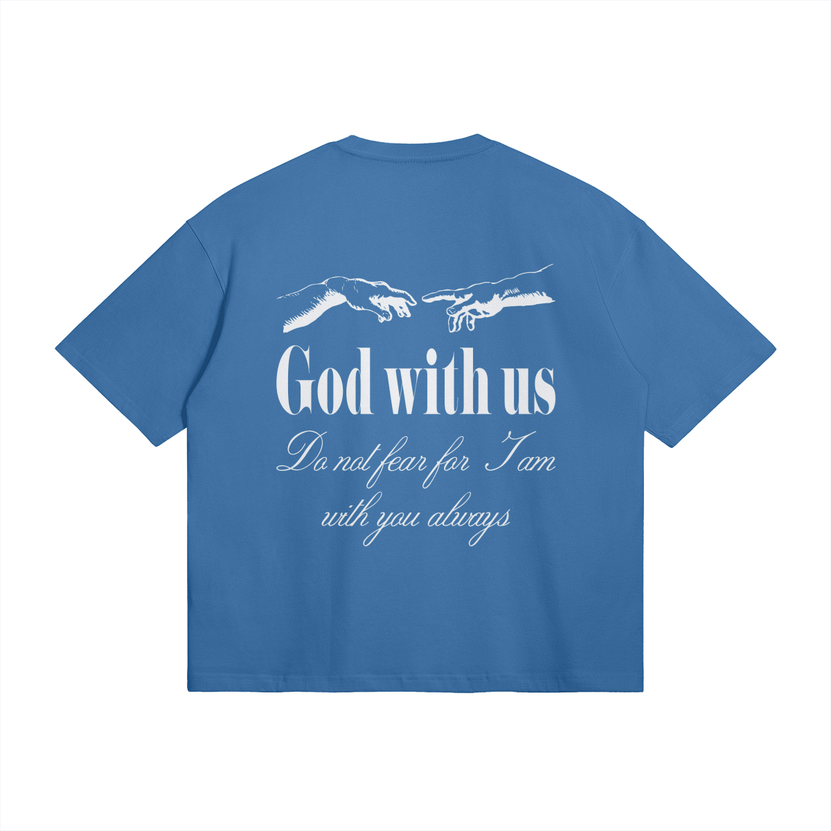 God with us - back