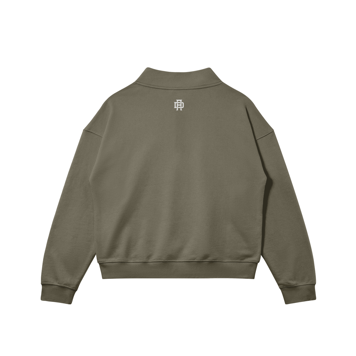 Basic standing collar sweatshirt