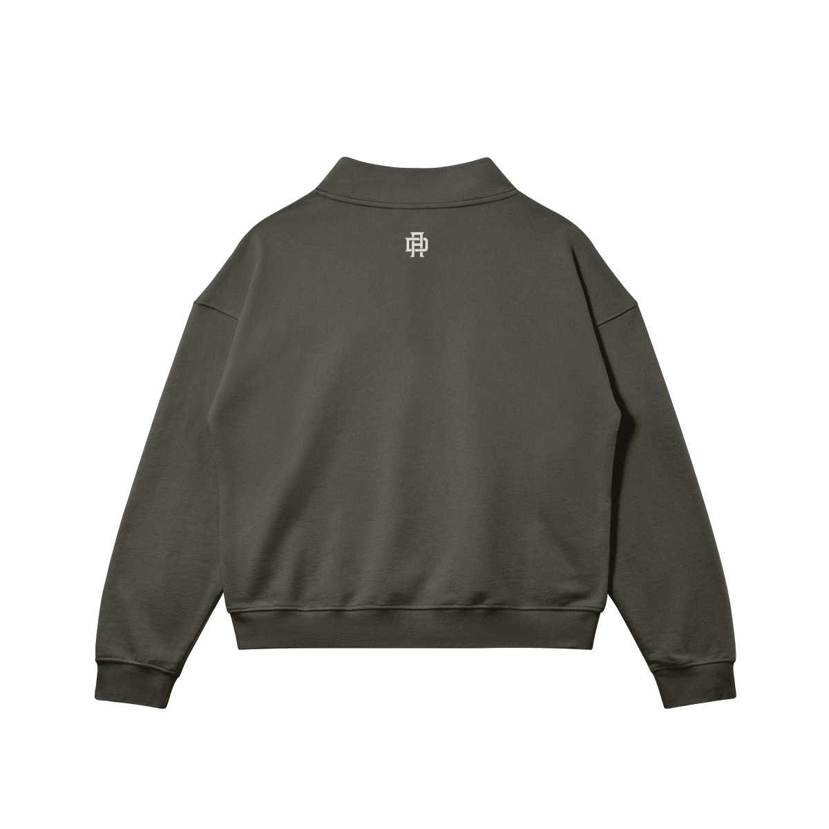 Basic standing collar sweatshirt